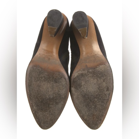 Dries Van Noten Suede Side-Zip Boots - Picture 2 of 8